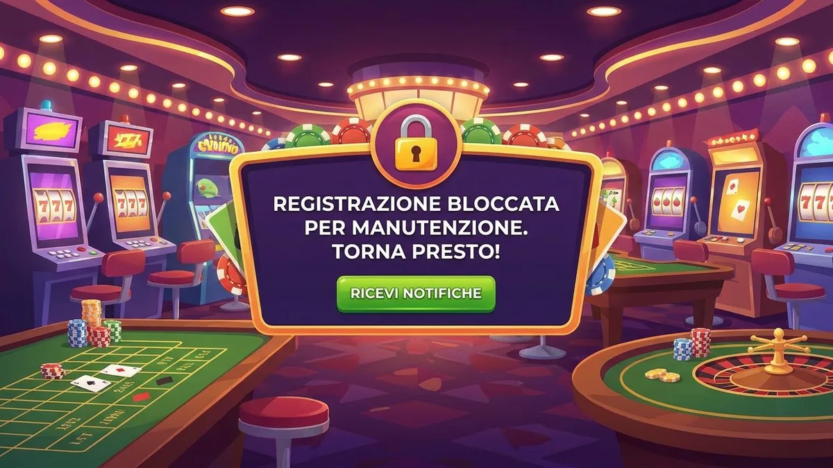 Registrazione con bonus